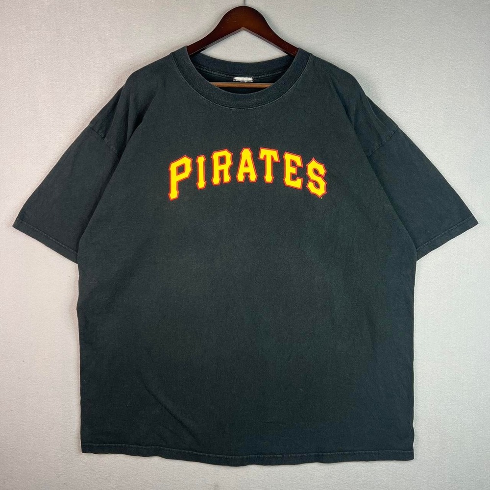 Pittsburgh Pirates Casey 25 MLB Baseball Black Jersey Style Tee Shirt
